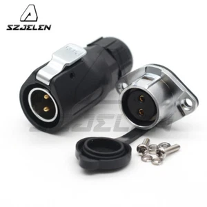 XHP20 2Pin Waterproof Power Wire Connector for RV Solar Port Plug Socket - Picture 1 of 6