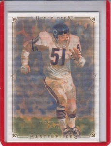 Dick Butkus 2008 Upper Deck Masterpieces #21 Bears - Bild 1 von 2