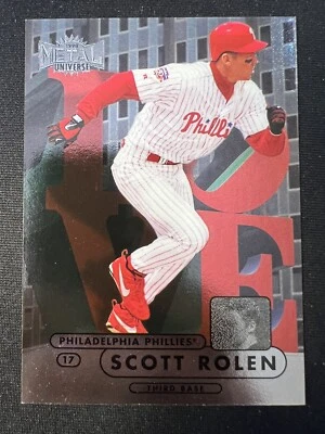1998 Metal Universe Scott Rolen #67 HOF - Image 1 of 2