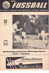 Cuaderno de programa de fútbol 60/61 ascenso Harbirger FB - Arminia Hannover - Imagen 1 de 1
