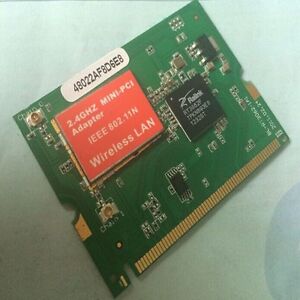 Realtek  RT3062F 300M mini PCI wireless 802.11 N wifi Card Better intel 2200 