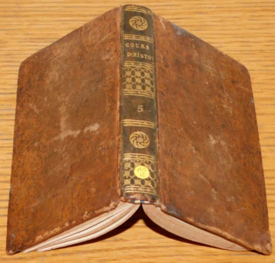 1820 LIVRE ANCIEN COURS D'HISTOIRE ROMAIN à usage de jeunesse LYON RUSAND cartes - Photo 1/4