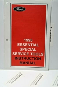 1995 Essential Special Service Tools Instruction Manual, Ford Rotunda - Picture 1 of 1