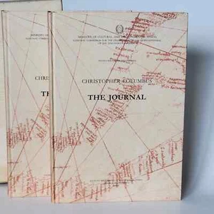 Christopher Columbus Journal Instituto Poligrafico Rome 1990 slipcover 2 volumes - Picture 1 of 15