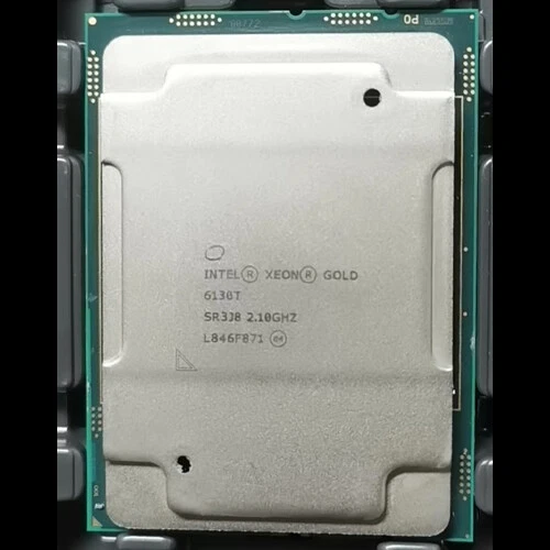 Intel Xeon Gold 6130T Processor 2.10GHz~3.70GHz 16Core 32Thread LGA3647 TDP-125W - Image 1 of 1