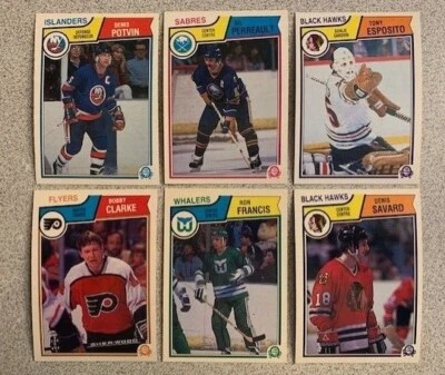 1983-84 O-PEE-CHEE HOCKEY #1 Singles, RCs - Cards #1 to #200 -You Pick -FREE S/H - Image 1 of 4