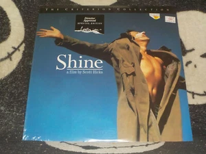 Shine NEW SEALED Criterion Widescreen Laserdisc LD Geoffrey Rush Free Ship $50 - Picture 1 of 2