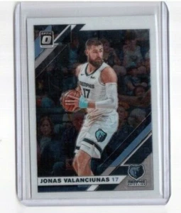2019-20 Panini -Donruss Optic Basketball Card # 130 Jonas Valanciunas Memphis  - Picture 1 of 2