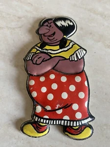 FIGURINA FORMAGGINI MIO PLASTECO MILANO N.37 SIGNORA COYOTE SERIE BRACCOBALDO - Foto 1 di 2