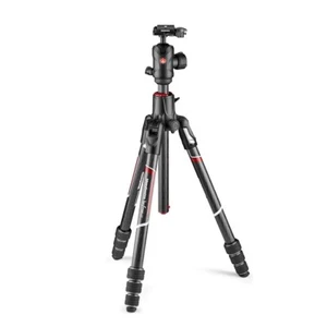 Manfrotto Befree GT XPRO Carbon Fibre Tripod with 496 Center Ball Head - Picture 1 of 13