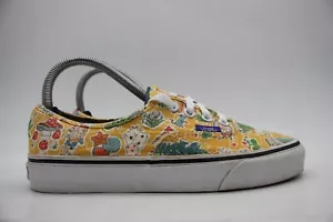 Vans x Liberty Of London Women's Size 6 Alice In The Wonderland Sneakers Yellow - Picture 1 of 9