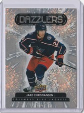 2022-23 Upper Deck Series 2 - Dazzlers Orange #DZ-98 Jake Christiansen (RC)