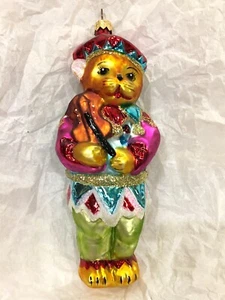 CHRISTOPHER RADKO 1995 ORNAMENT - ROMEOW ( CAT/VIOLIN/FIDDLE) - Picture 1 of 12