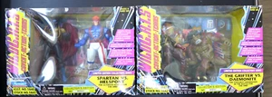 Jim Lee's Playmates WildC.A.T.S The Grifter Vs. Daemonite & Spartan Vs. Helspont - Imagen 1 de 7