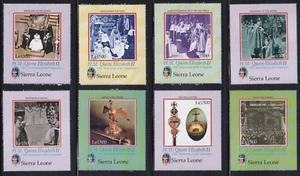 SIERRA LEONE QEII 50th Anniversary of Coronation Set MNH - Picture 1 of 1