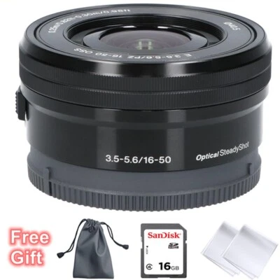 Sony E PZ 16-50mm f/3.5-5.6 OSS Power Zoom Lens Black SELP1650 (Brand New Bulk) - Image 1 of 4