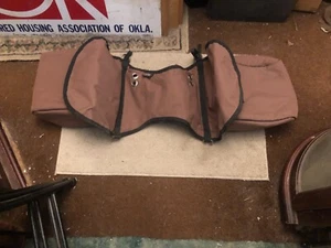 Weaver Leather Insulated Nylon Trail Gear Saddle Bag, , Brown - Picture 1 of 8