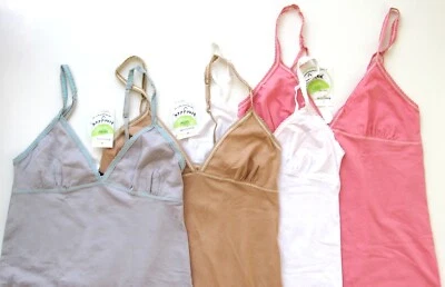 A0207 Honeydew Womens Lace Ribbon Picot Touch Cotton Camisole Thong Set 4 Colors - Изображение 1 из 4