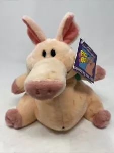 John the talking pig 1998 plush with backpack 9” DOES NOT WORK - Picture 1 of 8