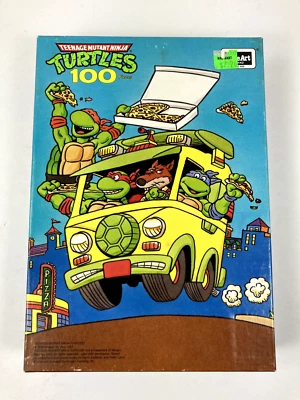 Teenage Mutant Ninja Turtles 100 Piece Puzzle 1990 Vintage - Image 1 of 4