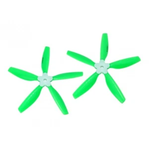 Microheli Kunststoff klappbar 5-Klinge Propeller 5045 CW/CCW mit Halterung (GRÜN) - Bild 1 von 1