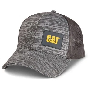 Caterpillar CAT Equipment Spacedye Charcoal Gray Snapback Mesh Cap/Hat - Picture 1 of 2