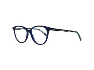 Emilio Pucci EP 5094 090 Blau & Havanna runde Katzenaugenbrille Gestell 53-16-140 - Bild 1 von 2