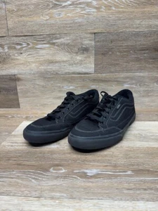 Zapatillas deportivas Vans de lona negras para hombre talla 11,5 - Imagen 1 de 8