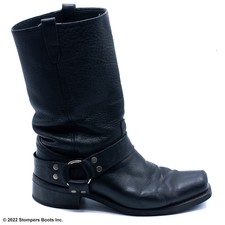 Bottes Wesco Stompers Combat 10 Pouces – Noir – Fabriqué Aux USA – Neuf Avec Emballage