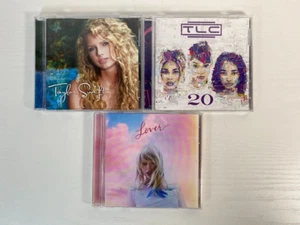 Lote de 3 CDs de música de Taylor Swift amante, Taylor Swift, TLC Taylor Swift - Imagen 1 de 12