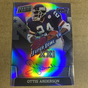 2021 Panini Super Bowl XXI Ottis Anderson Auto Br1