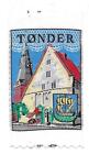 Tonder Tondern Esbjerg Denmark Danmark Vintage Woven Travel Souvenir Patch