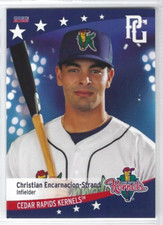 2022 Cedar Rapids Kernels (Class A-Minnesota Twins) Christian Encarnacion-Strand