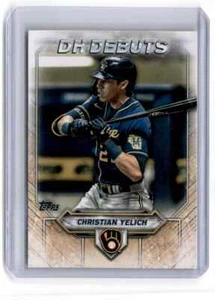 2021 Topps Series 2 DH Debuts Christian Yelich Milwaukee Brewers #DHD-11 - Picture 1 of 2