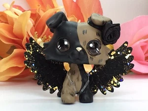 Mini Pet Shop, Dog Puppy, Collie  OOAK Custom Hand Painted, Nice! - Picture 1 of 5