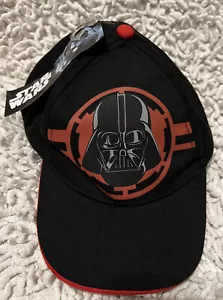 Black Red Star Wars Darth Vader Youth Strapback Baseball Cap Hat Kid’s NEW - Picture 1 of 8