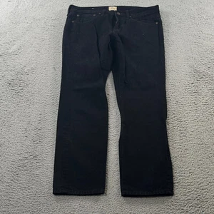 J. Crew Jeans Herren 32x30 484 Slim Tapered Leg Schwarz Denim Hose Freizeit - Bild 1 von 13