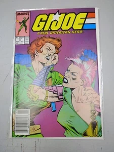 MARVEL GIJoe #77 (1988) NEWSSTAND CLASSIC LADY JAY VS ZARANA CATFIGHT COVER NM- - Picture 1 of 20