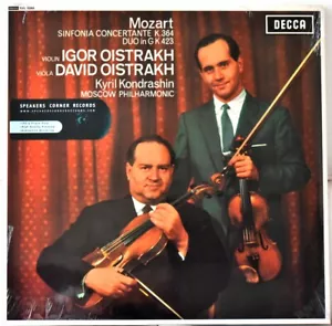 AUDIOPHILE DECCA-SPEAKERS CORNER SXL6088 MOZART Sinfonia Concertante OISTRAKH SS - Picture 1 of 2