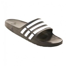 green adidas sliders