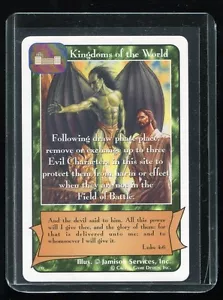 Redemption CCG C/D Deck: Kingdoms of the World (Fortress) - Nrmt/Mint - Picture 1 of 2