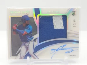 OTTO LOPEZ 2022 IMMACULATE COLLECTION ACETATE ROOKIE PATCH AUTO! RC! #04/25! SP! - Picture 1 of 2