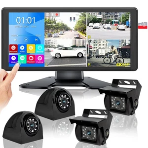 Sistema de cámara de reversa para autocaravana con monitor 4K de 10,36’’ para remolque RV camión autobús con... - Imagen 1 de 4