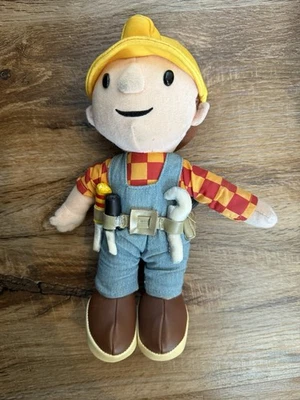Bob The Builder Plush Talking Toy- In working condition 4 phrases  - Image 1 of 4