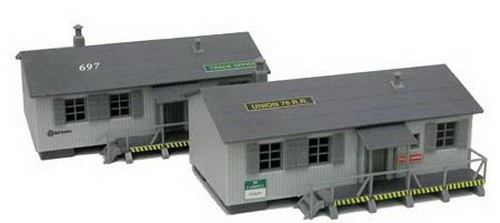 Model Power 697 HO Scale Built-up Track Crew Office - Image 1 of 1