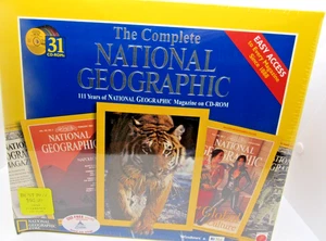 The Complete NATIONAL GEOGRAPHIC ~ 111 Years Magazine ~ 31 CD-ROMS ~ Mattel NEW - Picture 1 of 8