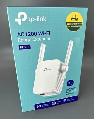 TP-LINK RE305 AC1200 Wi-Fi Range Extender Brand New UnSealed - Image 1 of 4