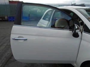 10 FIAT 500 1.2 POP OFFSIDE VERRIEGELUNG VORNE 07-16 AUSSCHLACHTEN AUTO - Bild 1 von 3