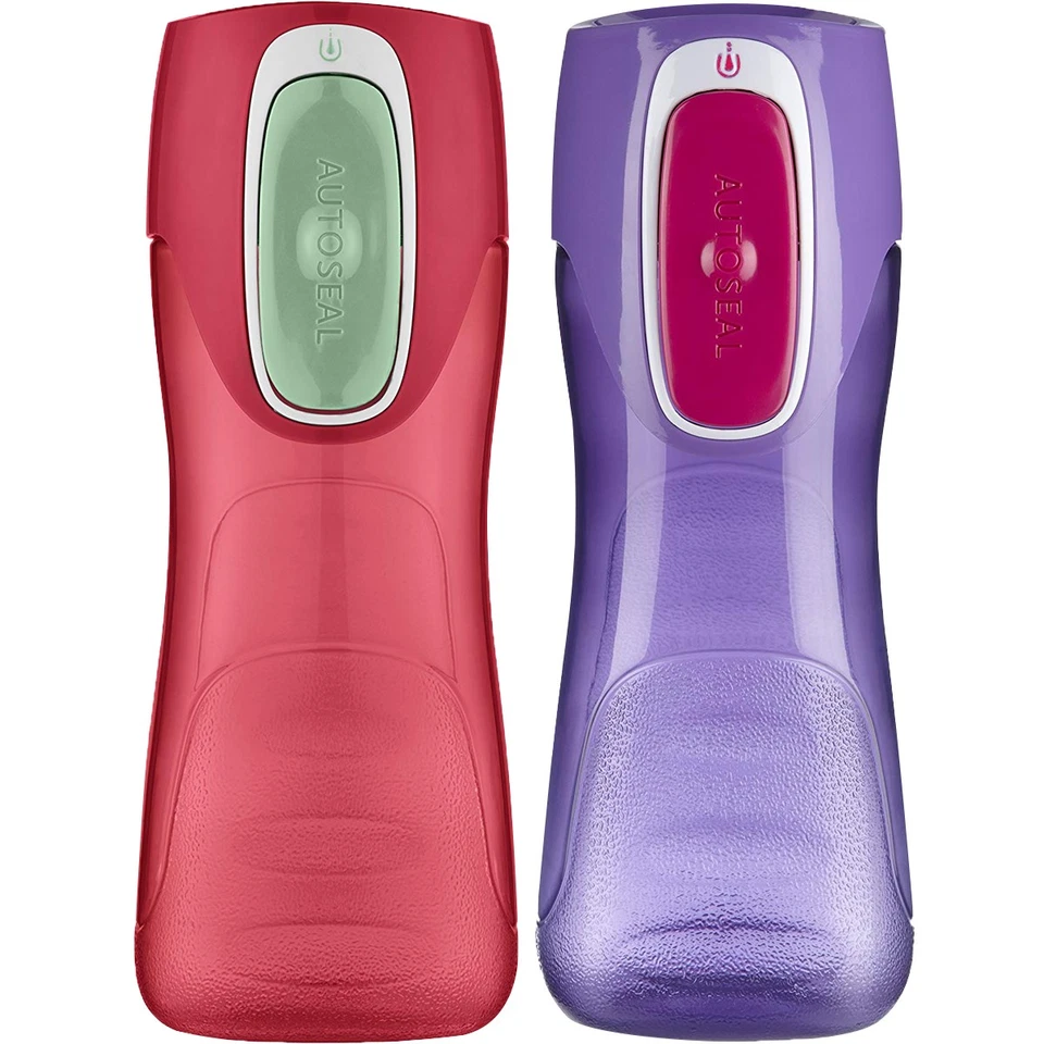 Contigo Autoseal Kids Trekker Water Bottle 14oz (2-pack)