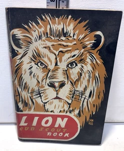 Vintage 1948- Lion Cub Scout Book by The Boy Scouts of America - Picture 1 of 7